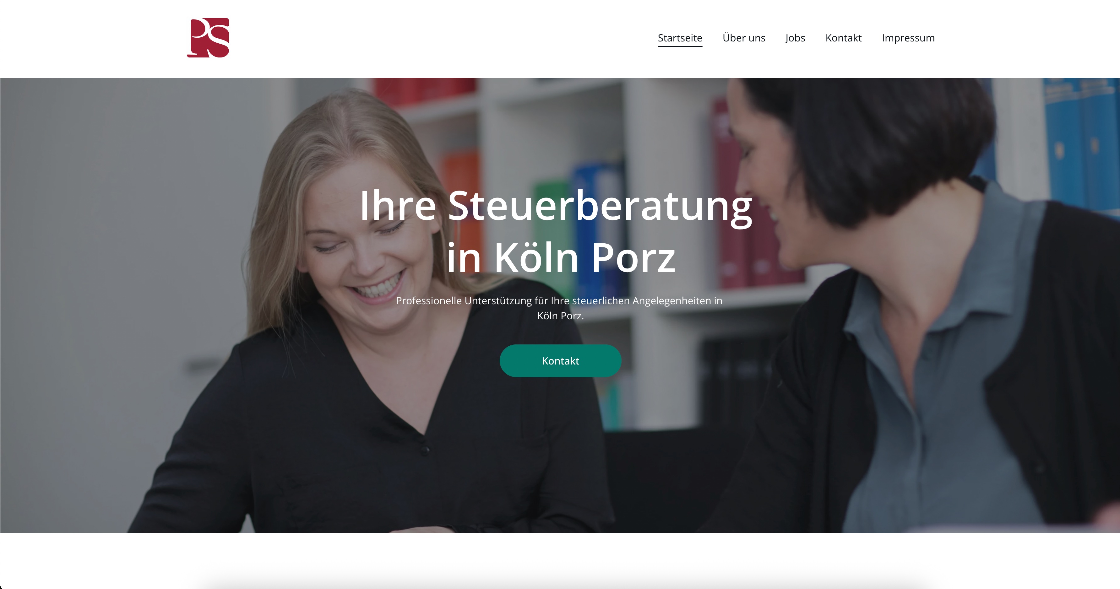 Steuerberatung Website